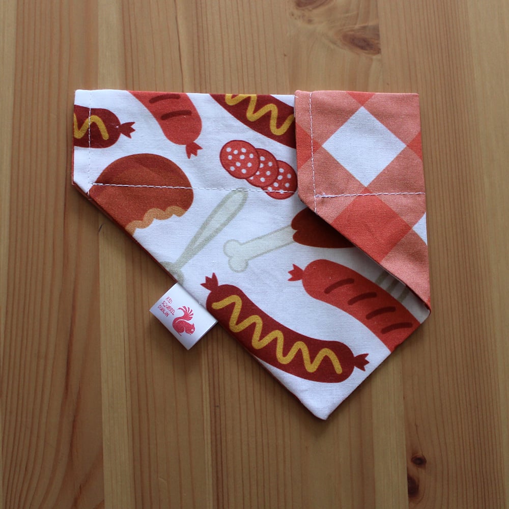 Image of Barbecue dog & cat bandana