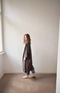 Image 2 of  URSULA Linen Duster Coat