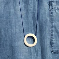 Image 3 of White Ring Necklace