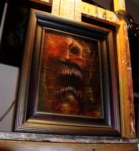 Image 2 of Zuni - original oil painting on wood panel