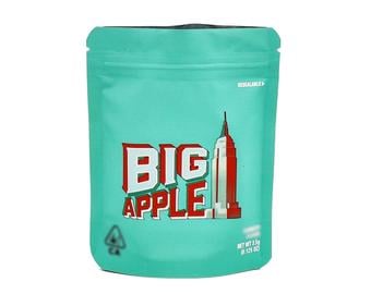 Image of Big Apple Cookies Bags Empty 3.5-7g Size Smell Proof Mylar Bags