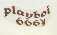 Playboi666 Support Decal