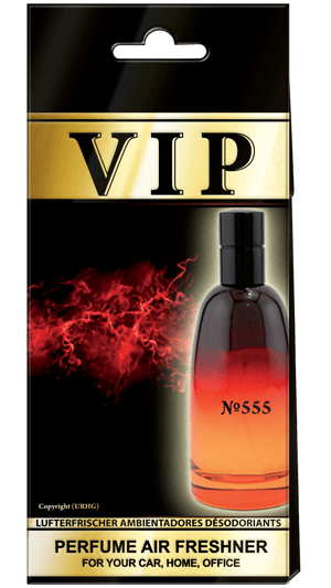 4 X VIP Perfume car and home air freshener