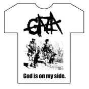 Image of God Is On My Side White T-shirt