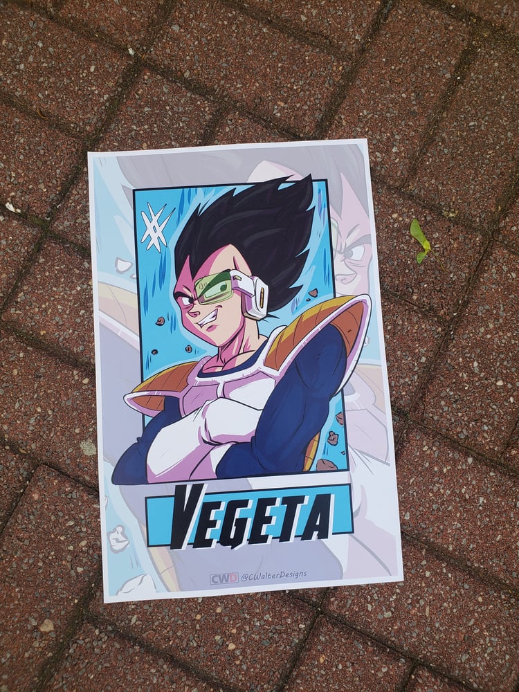 Image of Vegeta Print
