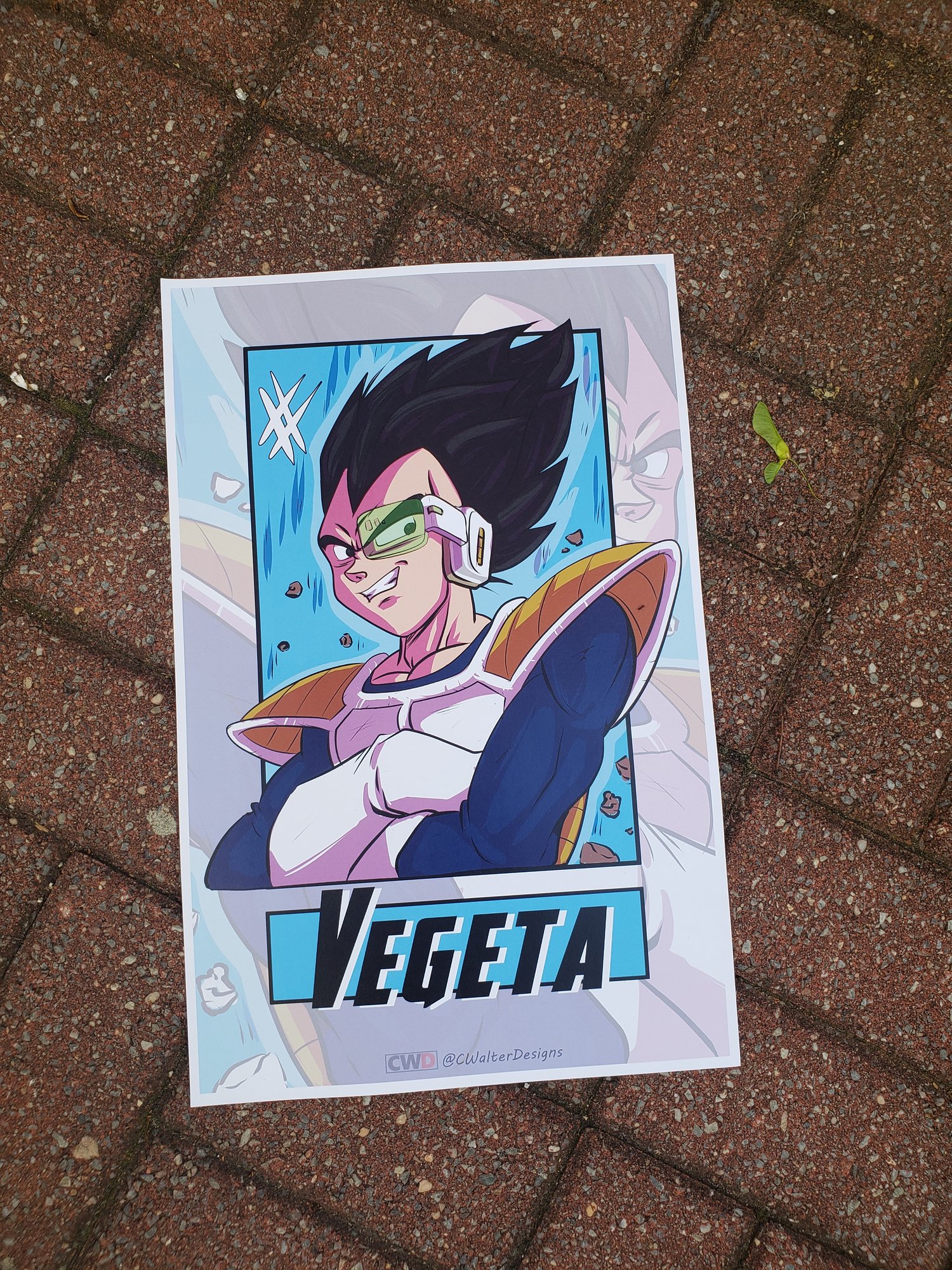 Image of Vegeta Print