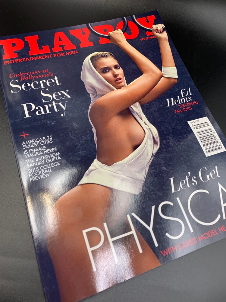 Image of Signed September 2015 Playboy Magazine