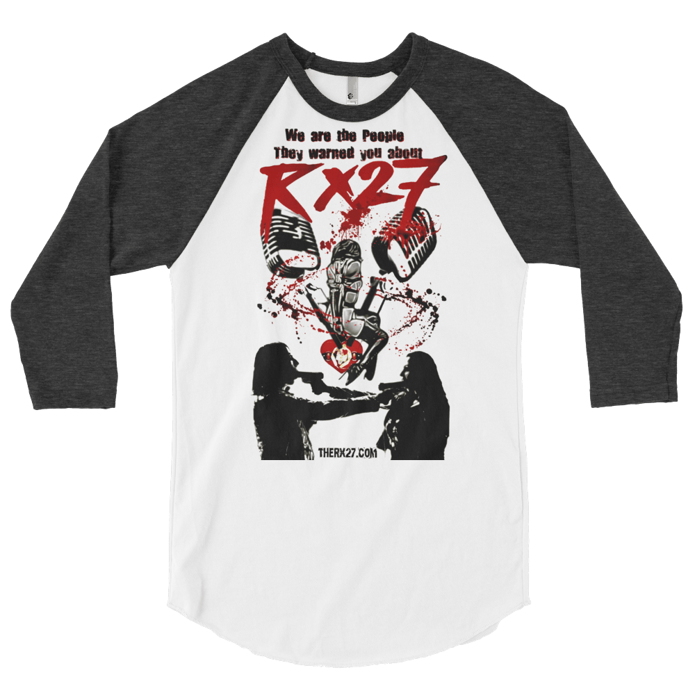 Image of Rx27 We are the people vintage 3/4 sleeve concert shirt