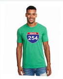 Image 1 of 254 fitted green tshirt 