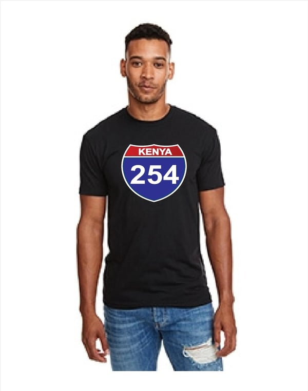 Image of 254 fitted black tshirt