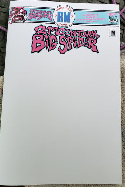 Image of 21st Century of Big Spider #2 -sketch cover (blank)