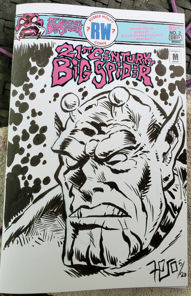 Image of 21st Century of Big Spider #2 -sketch cover (illustrated)