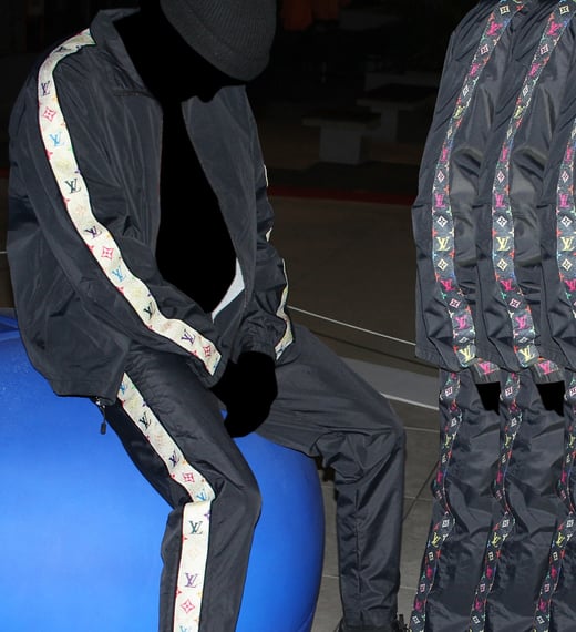 LV striped track jacket