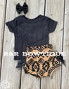 Black Vaquerita Fringe Top