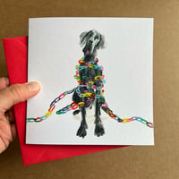 Image 4 of Festive Dogs - Set Of 4 Luxury Chrismas Cards