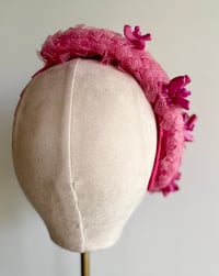 Image 3 of Rose pink headpiece 