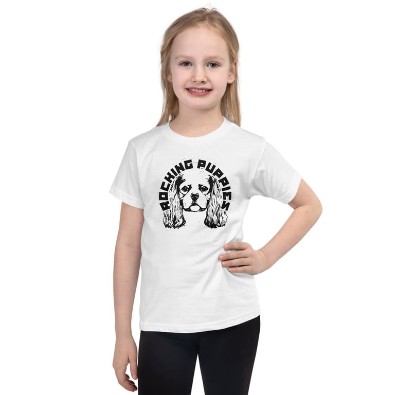 Rocking Puppies - Short sleeve kids t-shirt!