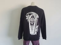 Image 1 of Facing Death Crew Neck (Black)