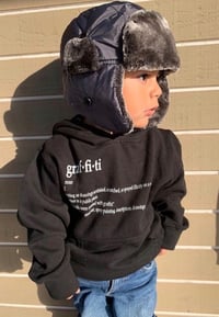 Image 2 of Graffiti Definition Hoodie (Kid Apparel)