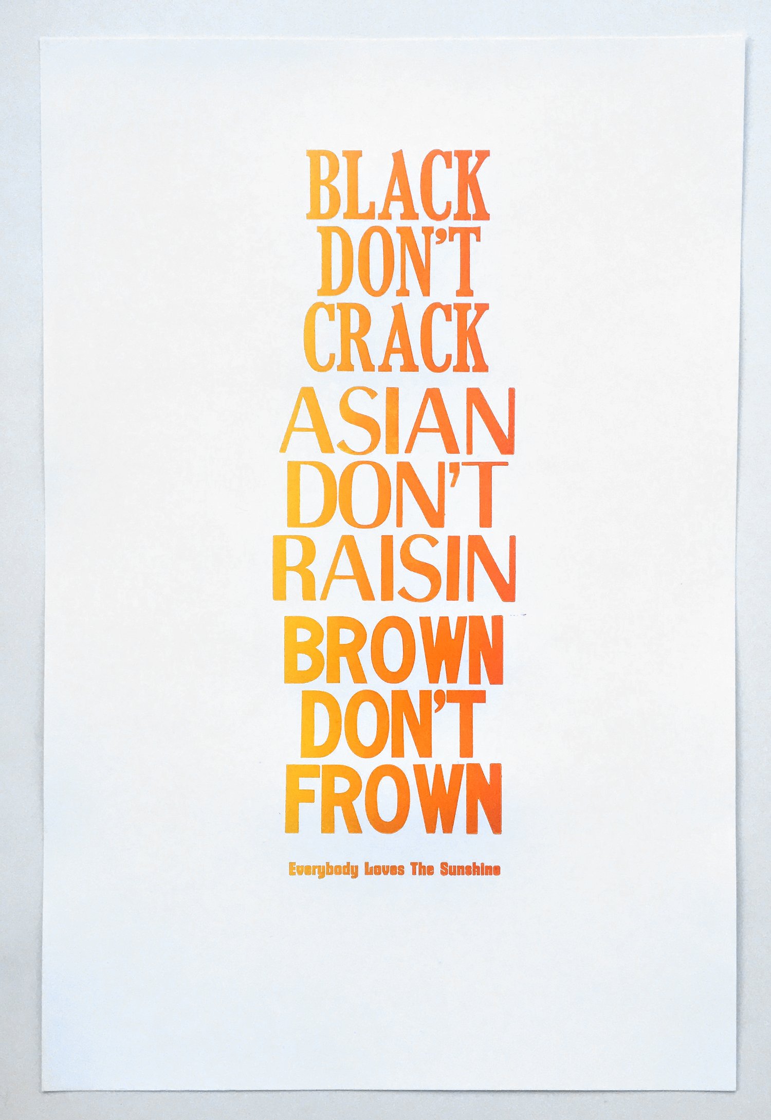 Image of Black Don't Crack poster