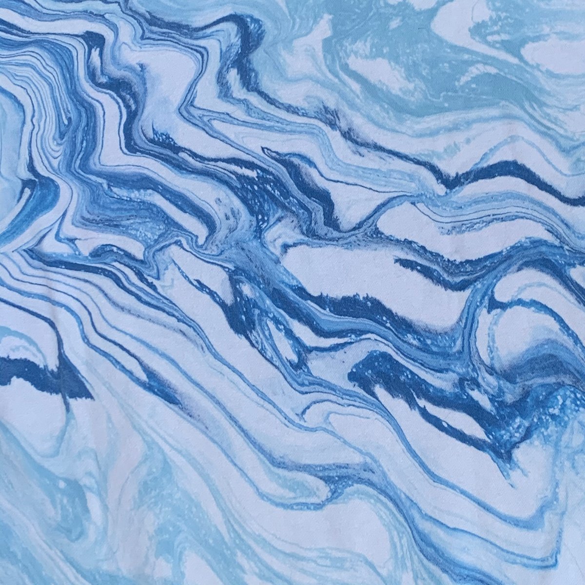 Blue Dream Hand Marble Dyed Unisex Crew Neck Sweatshirt! - PRE-ORDER!