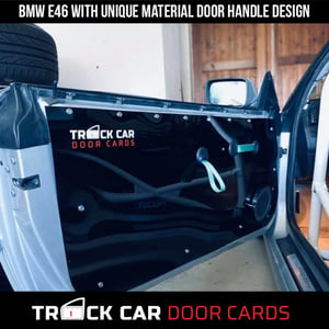 Image of BMW e46 - New Handle Design - Full Door - Track Car Door Cards