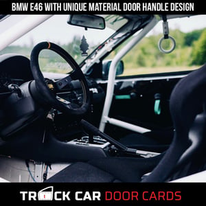 Image of BMW e46 - New Handle Design - Full Door - Track Car Door Cards