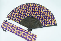 Image 1 of Shiba Noms: Shiba Inu Inspired Folding Fan 