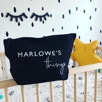 Personalised baby changing bags