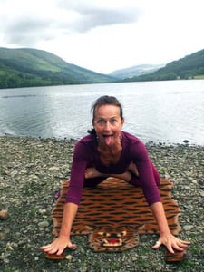 Image of Tiger meditation mat