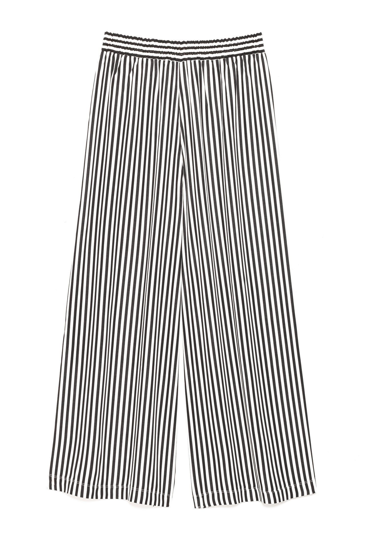 Image of Pantalon large twill OSCAR RAYÉ 119€ -50%