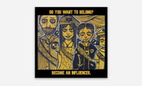 Do You Want To Belong? Vinyl Sticker