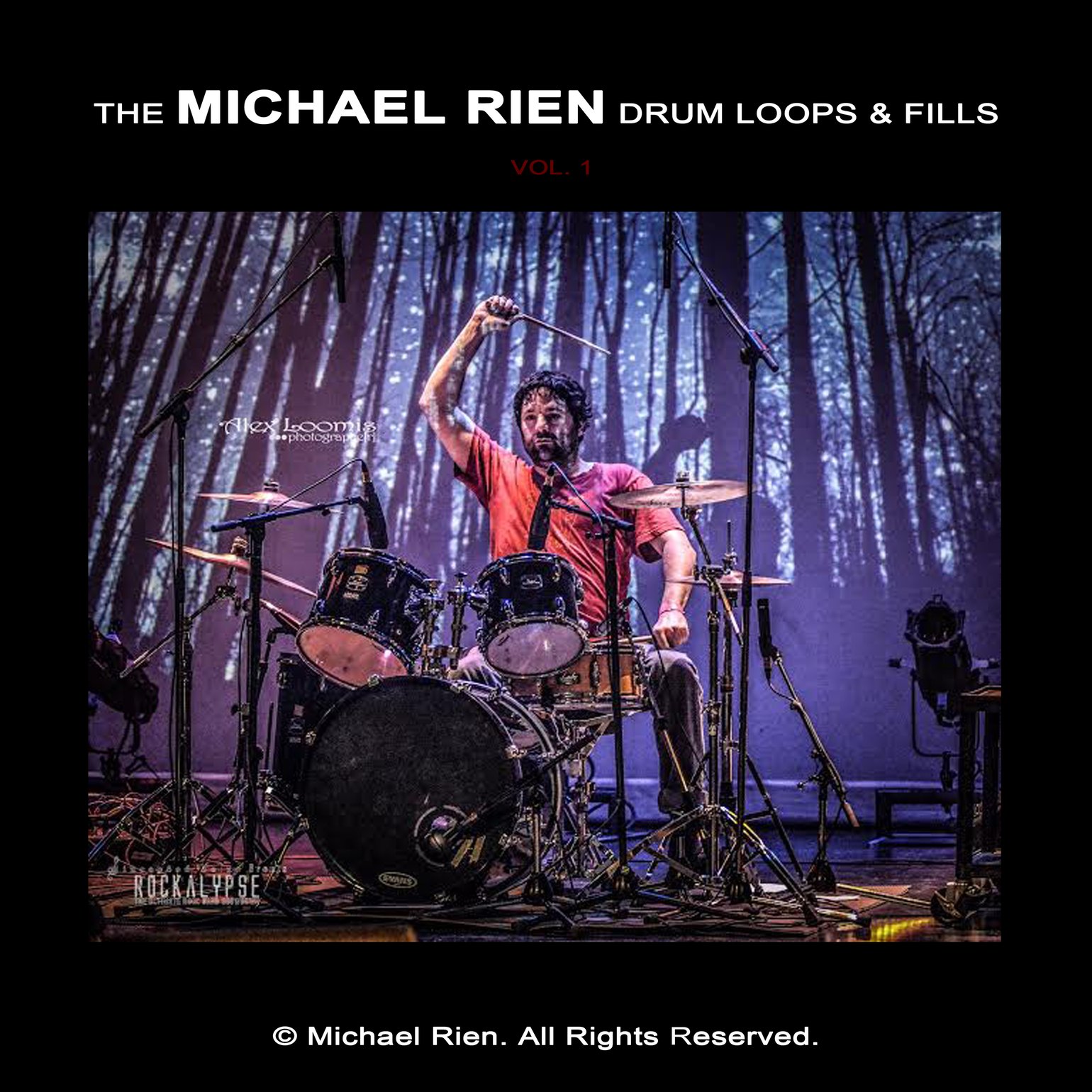 Image of The Michael Rien Drum Loops & Fills Vol. 1 (Performed with Acoustic Drums)