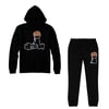 Black GHETTO BOY SUIT