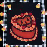 Halloween Cake - Tote Bag - Orange