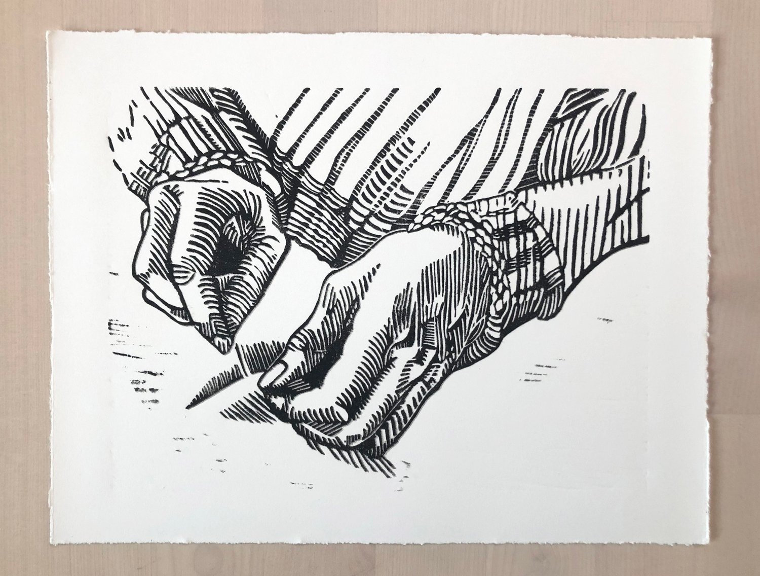 Image of Sewing hands