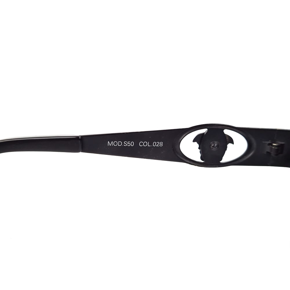 Image of Gianni Versace Black Medusa Sunglasses Mod.S50