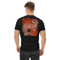 Image 3 of Men's classic tee - Dino w/ Bad Vibes (Back)