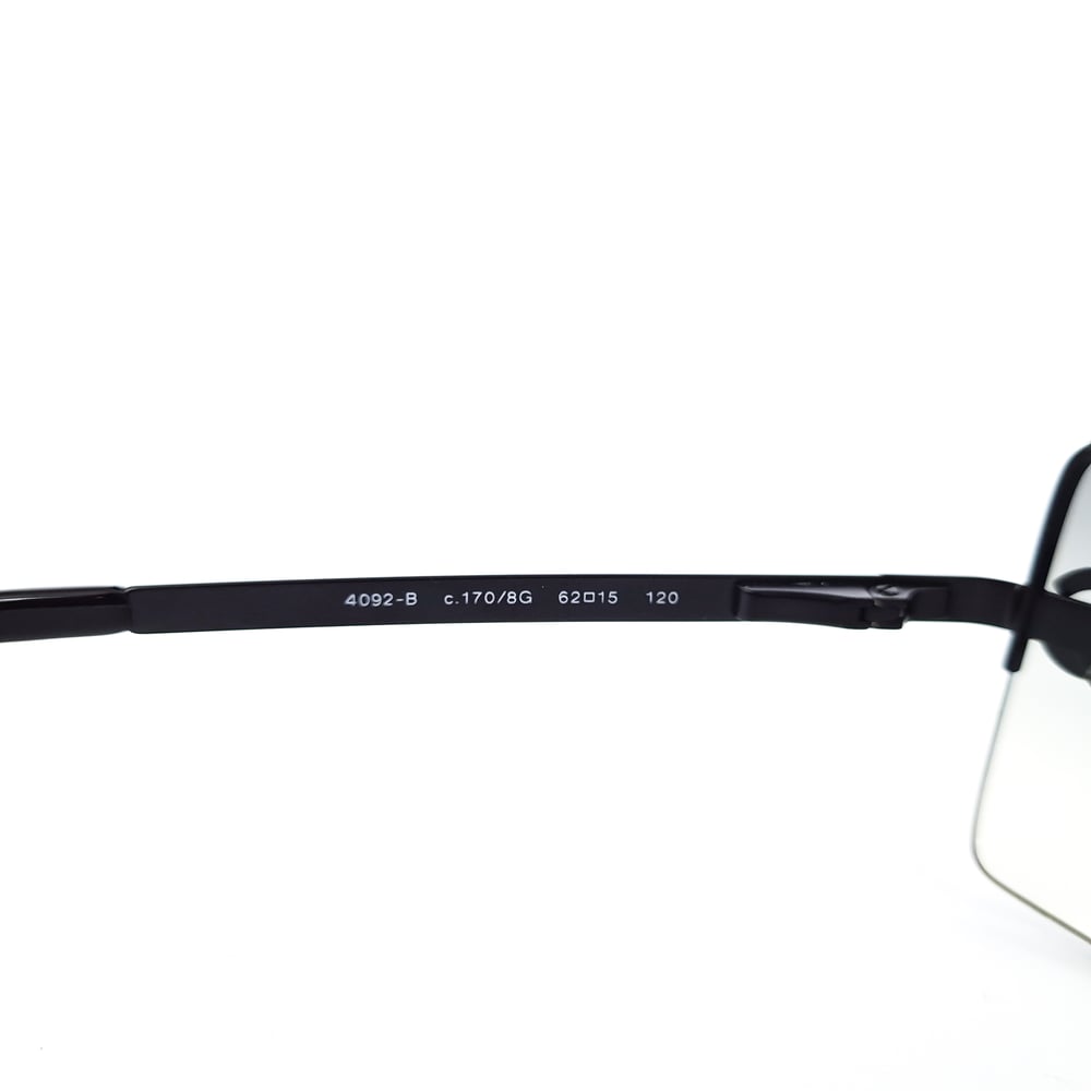 Image of Chanel CC Crystal Frameless Satin Black Gradient Sunglasses