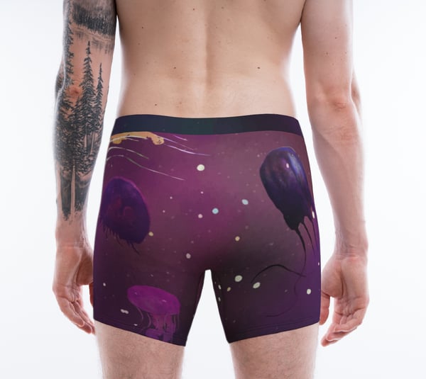 Image of Space Jellyfish Boxer Briefs