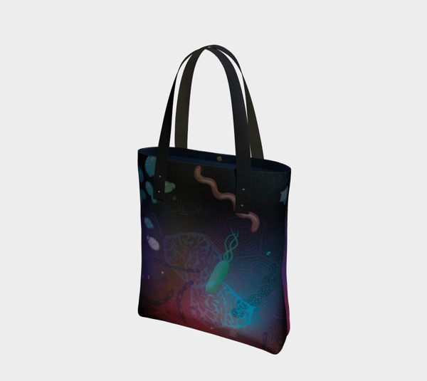 Image of Microbes Tote Bag