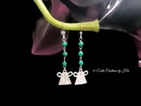 Image 1 of Emerald Drop Earrings