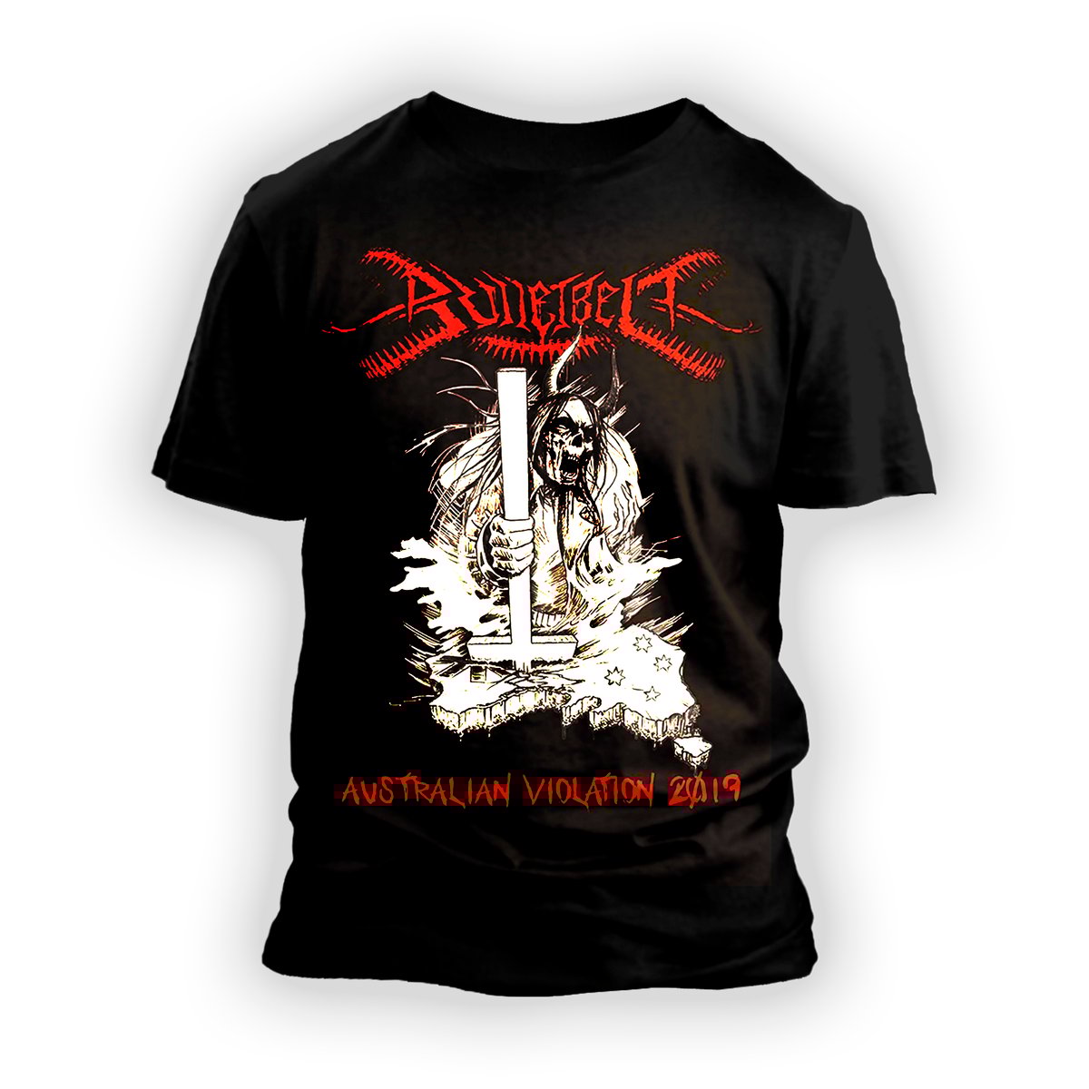 Image of Bulletbelt "Australian Violation" T-Shirt