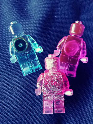 Resin lego pins