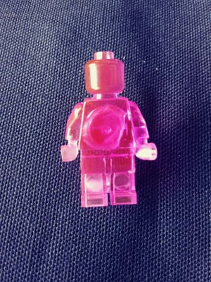 Resin lego pins