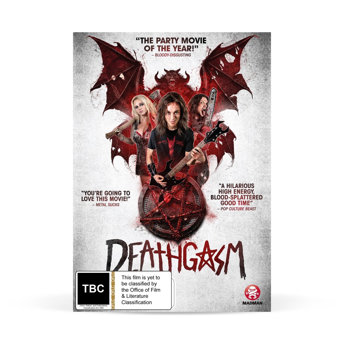 Image of Film "Deathgasm" DVD ft. Bulletbelt