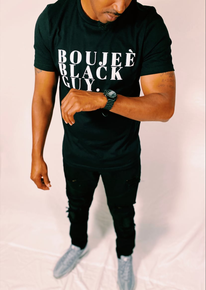 BLACK BBGUY TEE-SHORT SLEEVE