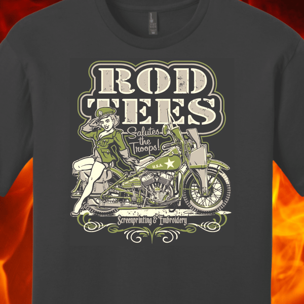 Image of RODTEES Salutes the Troops