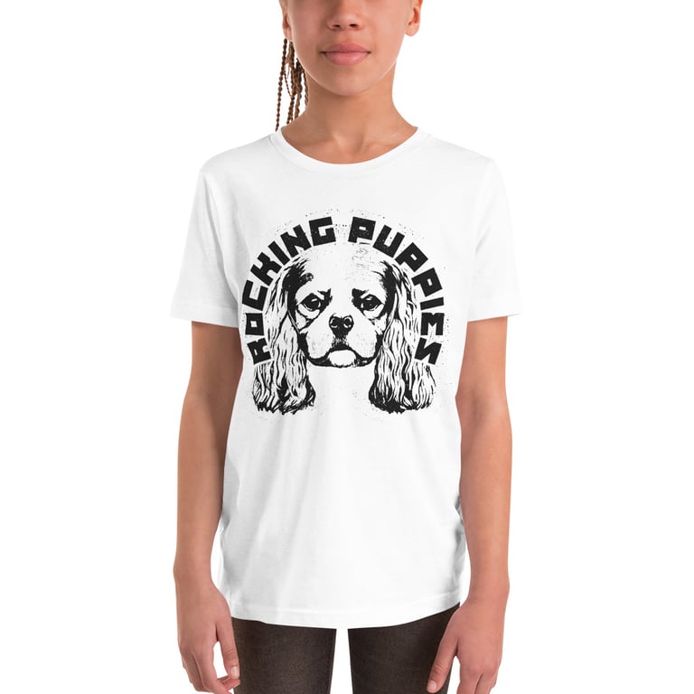 Rocking Puppies - Youth Short Sleeve T-Shirt