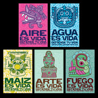 Defiende tu Vida Postcard Set (5 cards)